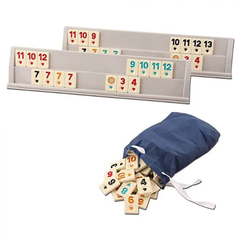 Okey tile set, plastic – Board game