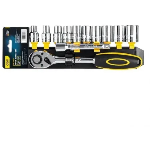Set nasadnih ključeva sa račnom 1/2", 12 kom Deli EDL2012T – Nasadni ključevi i pribor