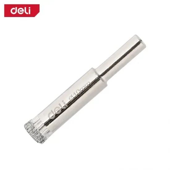 Diamond core bit for tiles 10 mm Deli EDH-BKK100-E1 – Hole saw / tile and glass drill bit