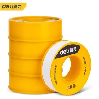 Teflon traka 12 mm × 15 m × 0,1 mm, 5 kom Deli DL389515