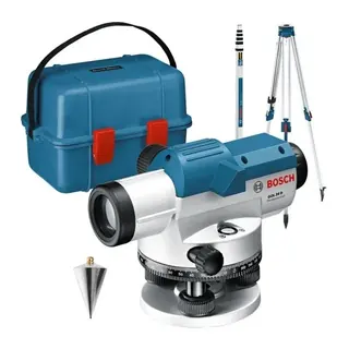 Optički nivelir Bosch GOL 26 D Professional + stativ BT 160 + merna letva GR 500