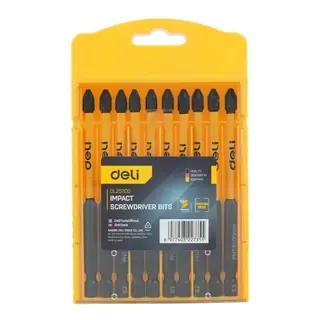 Set udarnih bitova PH2×100 mm, 10 kom Deli EDL251100