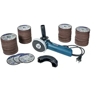 Ugaona brusilica Bosch GWS 9-115 Professional + PRO Inox rezne ploče 115×1 mm