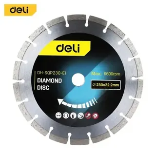 Dijamantska segmentna rezna ploča 230 mm Deli EDH-SQP230-E1