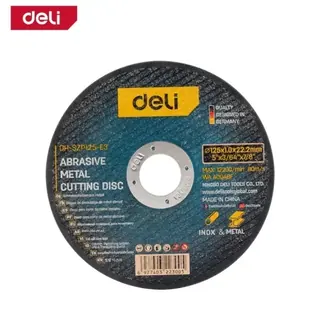 Rezna ploča za metal i inox 125 mm Deli EDH-SZP125-E3