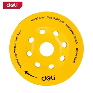 Dijamantska turbo brusna ploča 115 mm Deli EDH-JML115-E1